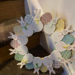 bunny wreath