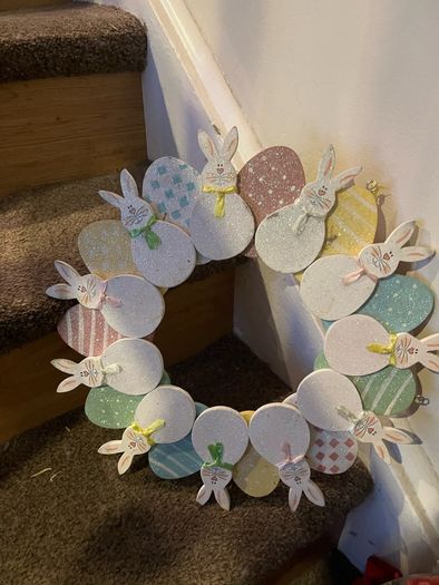 bunny wreath