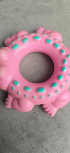 Pink Alligator Float for Beachcomber with Aqua Spots Baby Seaponies Sea MLP G1 My Little Pony Accessories