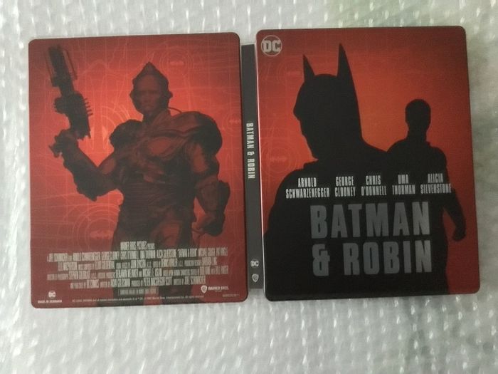 Batman +Robin 4K Limited Edition Steelbook