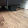 2 Seater Dark Brown Leather Sofa Image 5