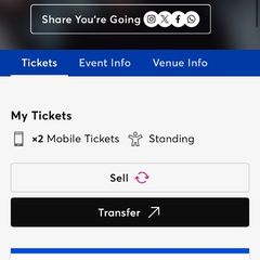 snow patrol tickets