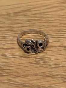 Sterling Silver Floral Theme Ring