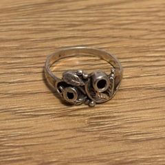 Sterling Silver Floral Theme Ring