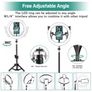 10 Inch - 26cm LED Ring Light with Tripod & Phone Holder Kit - 6151 Image 3