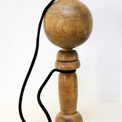 Vintage Traditional Japanese Wooden Toy Game