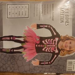 Halloween costume Skeleton 2-3 years old