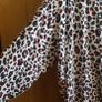 Oversized Leopard Print Shirt Image 3