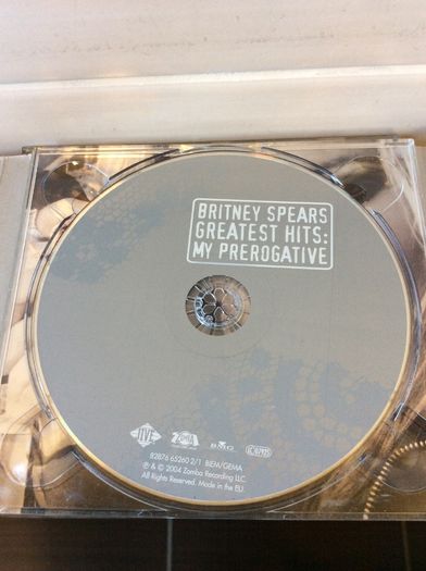 Britney Spears. My Prerogative. Greatest Hits Limited Edition Double Disc On CD.