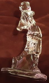 Waterford Crystal ( glass )golfing Figure