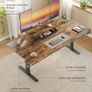 Height Adjustable Desk 140 x 70 cm USB-C Port Image 5