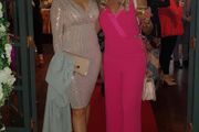 Baby pink flattering fit midi dress