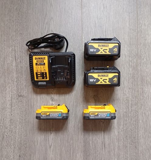 DeWalt Batteries and Charger (New)