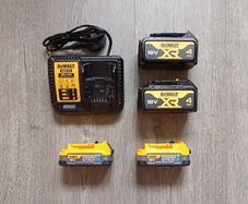 DeWalt Batteries and Charger (New)