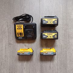 DeWalt Batteries and Charger (New)
