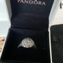 Pandora ring sterling silver Pave cosmic stars Image 9