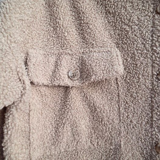 Teddy Bear Shirt Jacket, size L