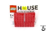 LEGO House Home of the Bricks 6 Duplo Red2x4 Bricks Exclusive Polybag 2017 Set 40297 From Lego House Exibition Brand New Sealed Rare Very Hard To Find