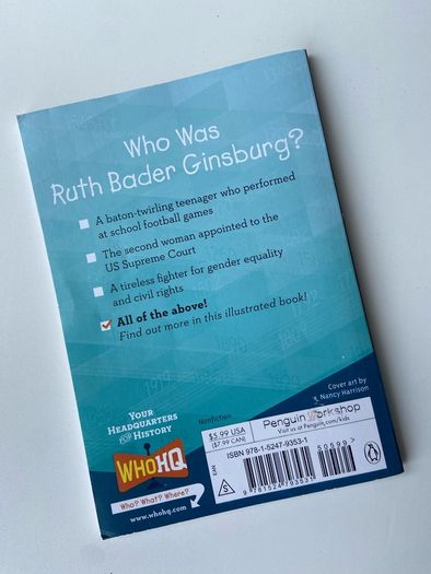 Who was Ruth Bader Ginsburg