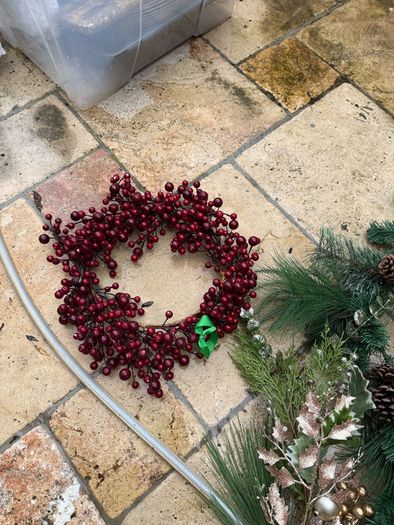 Christmas decor & candelabras