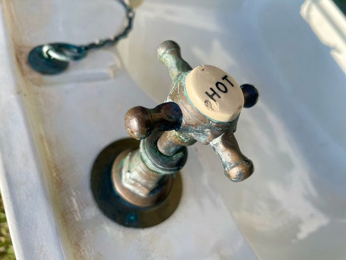 Original Antique Victorian Shanks Toilet Sink Basin