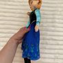 Princess Anna Frozen Just Play plush doll plastic face approx. 42 cm. NOT working Head a bit too loose Used Please look at the pictures Image 4