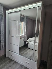 Wardrobe SYCYLIA 153cm White