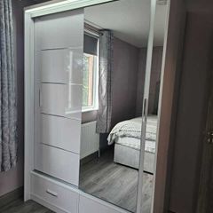 Wardrobe SYCYLIA 153cm White