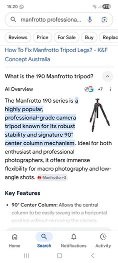 camera tripod