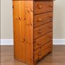 Pine Chest of Drawers Image 2