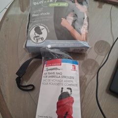 Sleep pod and air travel bag for prams