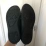 Black leather Converse trainers UK6.5 Image 6