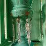 Victorian Glass Lustre Vase Image 4