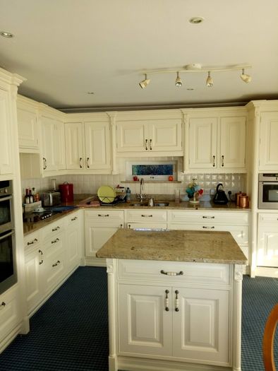 Marble island worktop