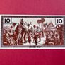 French  Indo - China.  10 Cents  1939  Pick 85a. Rare Image 2
