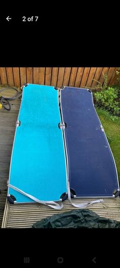 Sunloungers x 2