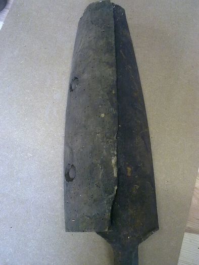 Large old reamer for boring wooden water pumps