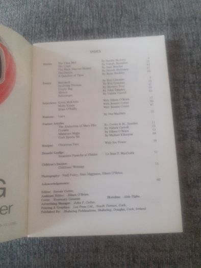 The Cork Yule Book 1986-1987