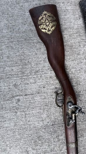 non-firing display kentucky rifle replica
