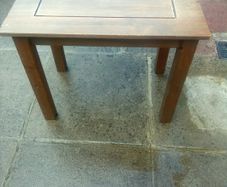 Timber.  Side.  Table.