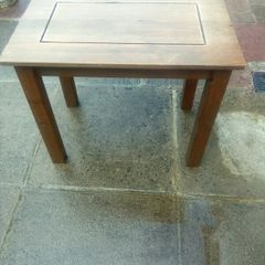 Timber.  Side.  Table.