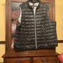 SAMOON FURTHER REDUCED dark navy gilet . Size 28. Length is 32 inches Image 2