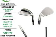 Ping Bunkr Wedge Lw 64 Degree / Z-Z115 Wedge