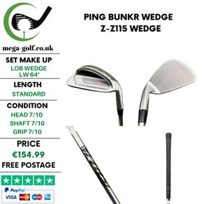Ping Bunkr Wedge Lw 64 Degree / Z-Z115 Wedge