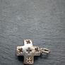 Solid silver cross pendant Image 2