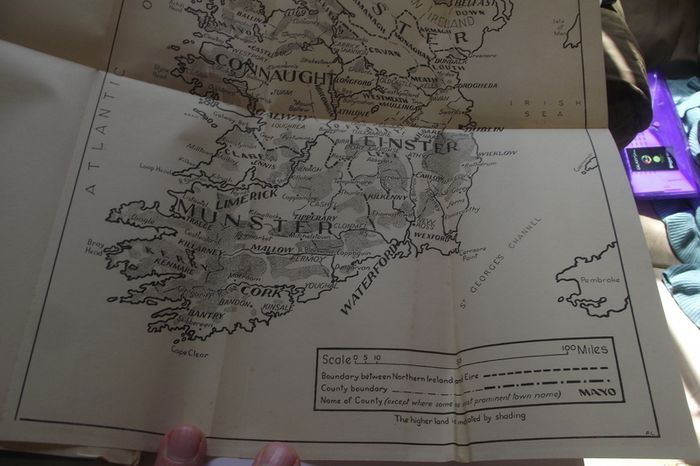 1950 book 'Leinster, Munster and Connaught' (Country books series) by Frank O'Connor