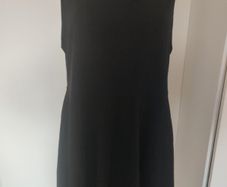 New Look black mini basic skater dress size UK18 EU46 Postage included