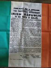 Irish proclamation flag