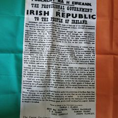 Irish proclamation flag
