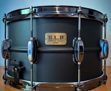 Tama S.L.P Big Black Steel snare drum 14x8 - LST148